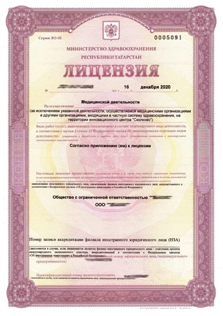 Лицензия 3